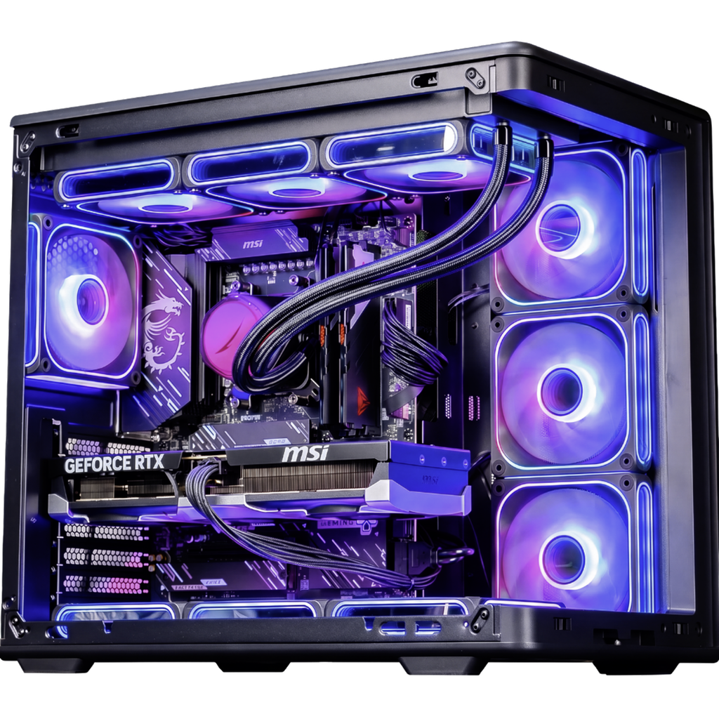 PC complet illustrant Breizh Ascent X3D