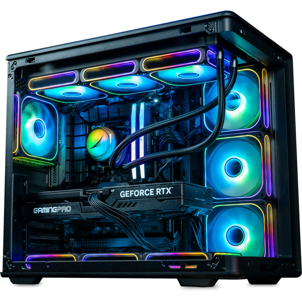 PC complet illustrant Breizh Rainbow X3D